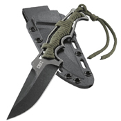 CRKT Tighe Breaker Skeletonized Handle Fixed Blade Knife