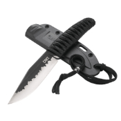 NISHI Titanium Nitride Versatile Fixed Knife