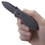 CRKT Squid Stonewash Finish Blade Folding Knife