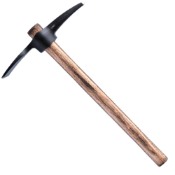 Chogan Mattock Axe - Tennessee Hickory Handle Carbon Steel  