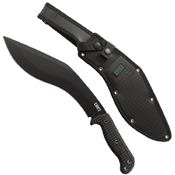 KUK Tactical Kukri Knife - Black