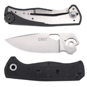 CRKT HVAS GRN Folding Knife w/ Locking Liner