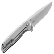 G.S.D Drop Point Satin Finish Blade Folding Knife