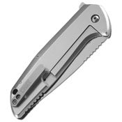 G.S.D Drop Point Satin Finish Blade Folding Knife