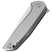 G.S.D Drop Point Satin Finish Blade Folding Knife