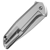 G.S.D Drop Point Satin Finish Blade Folding Knife