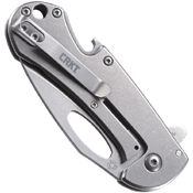 Bev-Edge Stonewash Finish Folding Knife w/ Bottle Opener