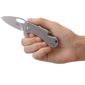 Bev-Edge Stonewash Finish Folding Knife w/ Bottle Opener