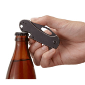 Bev-Edge Stonewash Finish Folding Knife w/ Bottle Opener