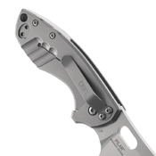 CRKT Pilar Stainless Steel Handle Folding Knife