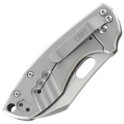 CRKT Pilar Stainless Steel Handle Folding Knife