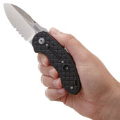 Ikoma No Time Off GRN Handle Folding Knife