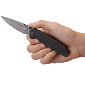 CRKT Fast Lane Stonewash Blade Folding Knife