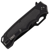 CRKT Septimo Black Oxide Finish Blade Folding Knife