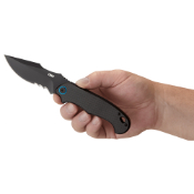 P.S.D. Folding Knife - Carbon Fiber w G10 Base