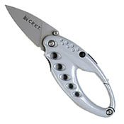 CRKT Lumabiner Liner Lock Folding Blade Knife