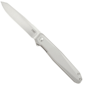Facet Assisted Folding Knife w Frame Lock - Stainless Steel
