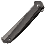 CRKT Helical 0.128 Inch Thick Plain Blade Folding Knife