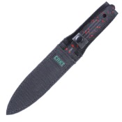 Onion Throwing Knives Fixed Knife w Sheath - Set of 3 Non Sharp  