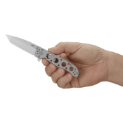 M16-02SS Folding Knife w Frame Lock - Stainless Steel