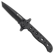 CRKT M16-10KSF Tanto EDP Finish Half Serrated Blade Folding Knife