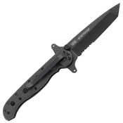 CRKT M16-10KSF Tanto EDP Finish Half Serrated Blade Folding Knife