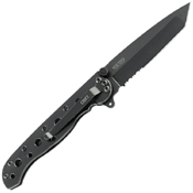 CRKT M16 Tanto 3 Inch Half Serrated Blade Knife