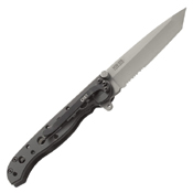 CRKT M16 Tanto 3 Inch Half Serrated Blade Knife