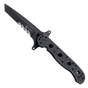 CRKT Half Serrated Military Folding Blade Knife 