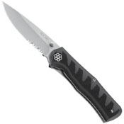 CRKT Ruger Crack-Shot Half Serrated Folding Blade Knife