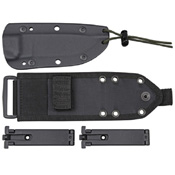 ESEE Model 4 Drop-Point Blade Fixed Knife w/ Sheath