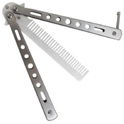 Training Butterfly Comb - Silver