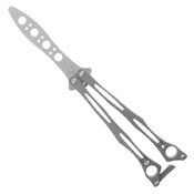 Gray Butterfly Training Knife w/ Sheath