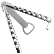 Gear Stock Butterfly Knife Bottle Opener