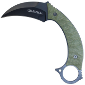 Steel Karambit Blade with Kydex Sheath