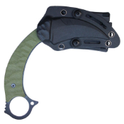 Steel Karambit Blade with Kydex Sheath