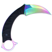 Steel Karambit Blade with Kydex Sheath