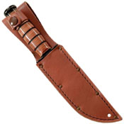 Ka-Bar Full-Size Brown Leather Sheath for 7 Inch Knife