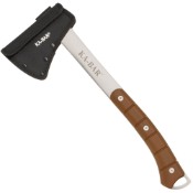 Hatchet Hawk Axe w Sheath & Brown Handle