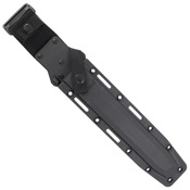 Ka-Bar 1245 Tanto Style Blade Fixed Knife w/ Sheath