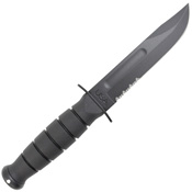 Ka-Bar Short 5.25 Inch Clip Point Fixed Blade Knife