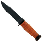 Mark I Plain Edge Fixed Blade Knife with Sheath