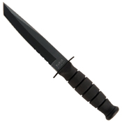 Ka-Bar Short Black Kraton G Handle Fixed Blade Knife