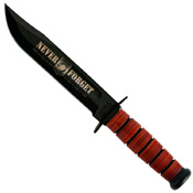 Ka-Bar POW MIA Commemorative Leather Handle Fighting Knife