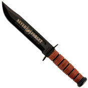Ka-Bar POW MIA Commemorative Leather Handle Fighting Knife