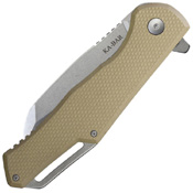 Jarosz AUS8A Stainless Steel Blade Flipper Knife