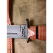 Ka-Bar 125th Anniversary Fixed Knife w/ Sheath