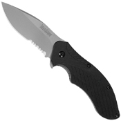 Clash 4.25 Inch Glass-Filled Nylon Handle Folding Knife