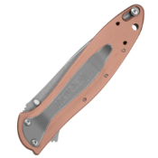 Folding Blade Kershaw Leek Copper Handle