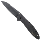 Random Leek Blackwash Folding Knife